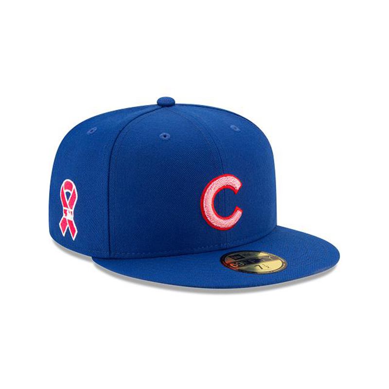 MLB Chicago Cubs Mother's Day 59Fifty Fitted (NCL5613) - Blue New Era Caps